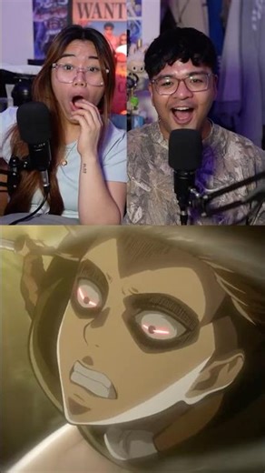 LEVI VS FEMALE TITAN! #anime #animereaction #attackontitan #attackontitanreaction