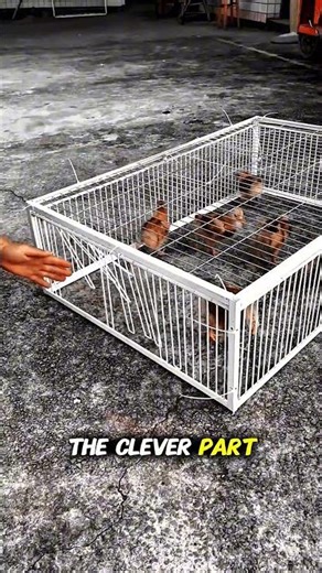 How this genius bird trap works without injury#short 😱😇