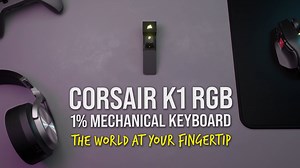 28K views · 936 reactions | Introducing the CORSAIR K1 RGB! The world is at your fingertip with the most technologically advanced 1% mechanical keyboard ever built. | CORSAIR | Facebook