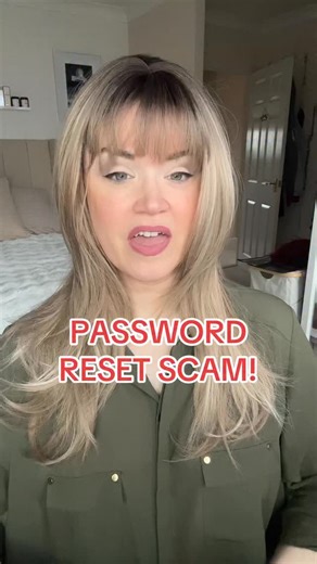 CAROLINE | THE THRIFTER on Instagram: "Don’t fall for the password reset scam! ⚠️ 🚨 #scam #scamalert #scammeralert #scamwarning #fblifestyle"