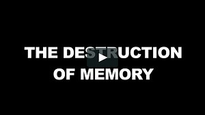 The Destruction of Memory