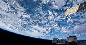 Earth’s spin cycle > laundry day 🌍🌀 In this timelapse of Earth, taken from the International Space Station, clouds flow like brushstrokes across the atmosphere, continents drift slowly beneath, and the whole planet moves in a rhythm that feels both peaceful and powerful. What part of Earth’s spin cycle do you find most peaceful? ✨ #worldviewednesday | NASA's Johnson Space Center