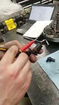 Input, Turbine, and Output Shaft Speed Sensor Check