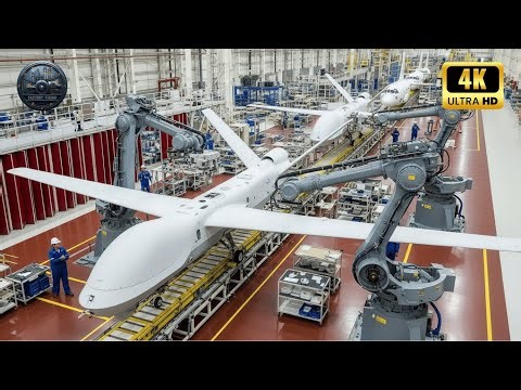 Inside the Drone Factory – Building a Civilian MQ 9 Reaper for Environmental Monitoring