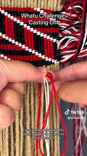 Whatu Challenge: Casting Off Magic Weaving Technique