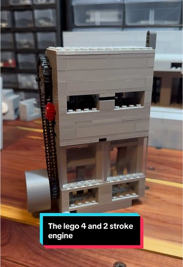 Innovative Lego 4 and 2 Stroke Engine Design