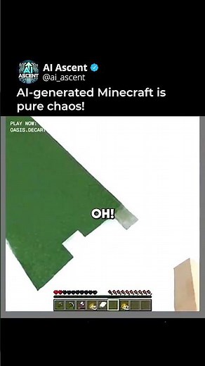 AI Minecraft 😂😂