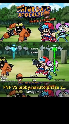 FNF: vs pibby naruto phase 2 broaken leaf