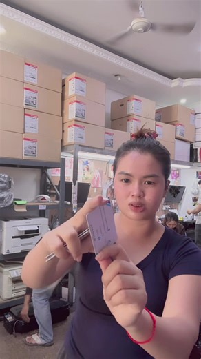 ម៉ាស៊ីនដែលអាចព្រីនប្រភេទ PVC Card បែបនេះមានទាំងថ្មីនិងមួយតឹកណាបងៗ❤️#jlprinter #printer #fyp
