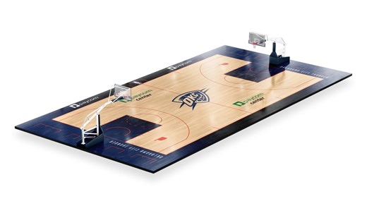 OKC Thunder to debut new City Edition court vs. Brooklyn Nets