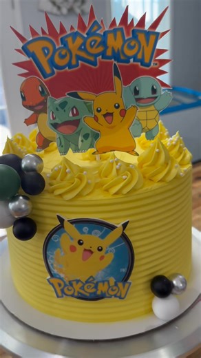 Pokémon dye free cake | Angel Cakes