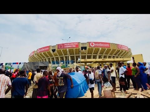 KINSHASA: DÉMOLITION CHOC SUR AV/ KASA VUBU PLUSIEURS MAISONS CONSTRUITES SUR LES COLLECTEURS RASÉES