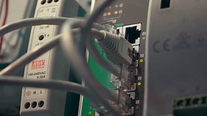 Router Routing Data Over Ethernet In Company Stock Footage SBV-312786755 - Storyblocks