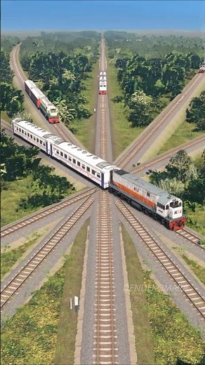 Persilangan Kereta Api 5 Jalur