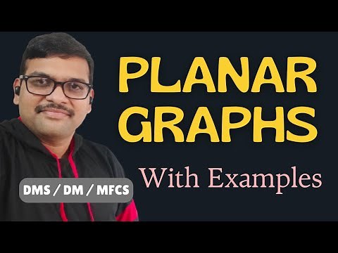 Planar Graphs and Non Planar Graphs in Discrete Mathematics || Planar Graphs Examples || DMS