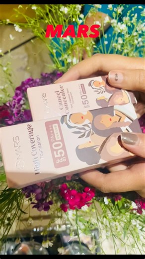 MARS cosmetic foundation +conclear#makeuptutorial #explorepage #reelsinstagram #viralreels #trend