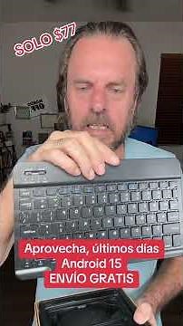 Esta tableta es lo último que ha sacado Android en sistemas operativos, el 15