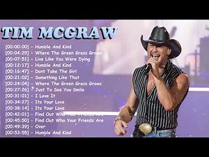 Greatest hits – Tim McGraw ｜ Top emotional country songs album complete playlist best