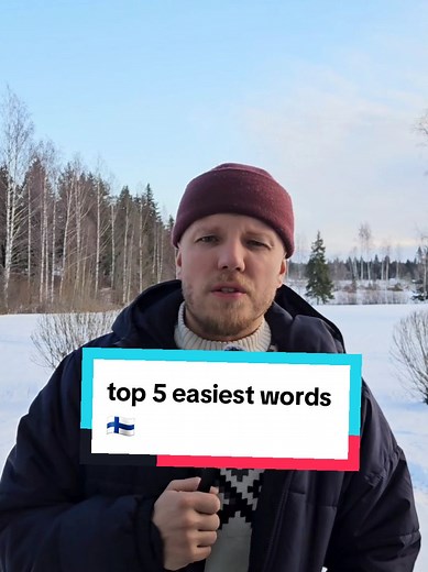Learn Finnish: 5 Simple Words for Beginners