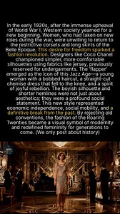 39K views · 754 reactions | How did flapper fashion become a visual symbol of rebellion in the Roaring Twenties? #history #arthistory #1920sfashion | Ancient Star | Facebook