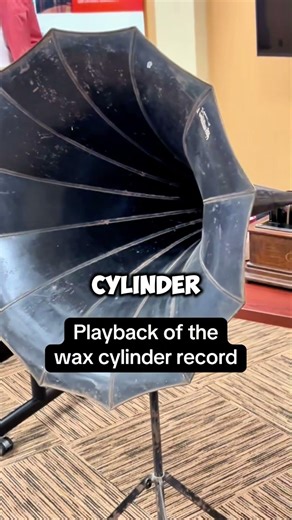His Voice Was Literally Carved Into Wax