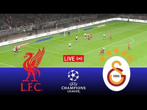 🔴 LIVE Galatasaray vs Liverpool | UEFA Champions League 2026 Full Match | PES 21 Simulation