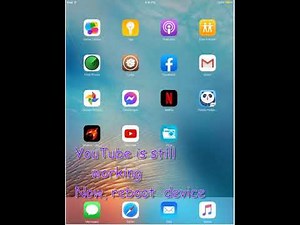 Fix YouTube crashes after reboot iOS 9.3.5