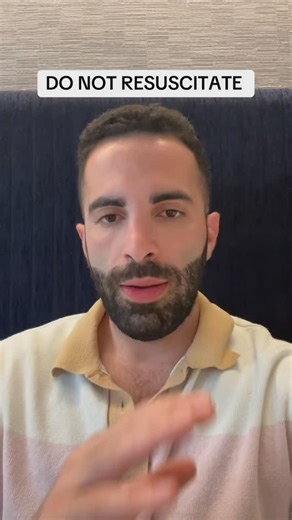 Paul Hanona, MD | What does do not resuscitate or DNR mean? #doctor #health #medicalstudent #cancer #dnr | Instagram