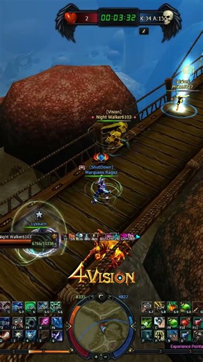 CRAZY BRIDGE FIGHT🤯🤯 4Story #4story #mmo #mmorpg #gaming #iverianwars #worldofwarcraft #metin2 #fyp