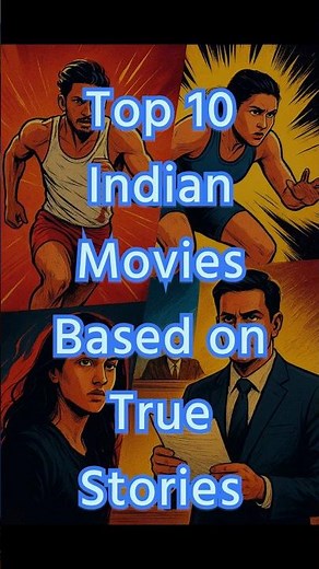 Top 10 Indian Movies Based on True Stories 🎬 | Must Watch Real-Life Films #IndianMovies #shorts