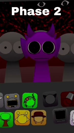 Sprunki pyramixed durple all phases 1-5 #sprunki #durple