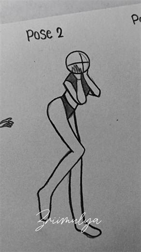 How to draw body poses tutorial #drawing #stickman #art #tutorial #howtodraw #shorts