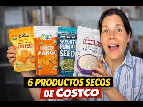 6 Productos Secos Que Compro en Costco
