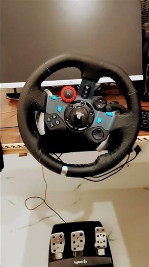 Logitech g29 full setup #shorts #youtubeshorts #viralvideo