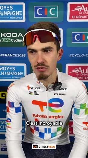 7.1K views · 746 reactions |  Interview de Joris Delbove après sa victoire sur le Championnat de France de cyclo-cross Elite à Troyes. ✍️ > La suite sur directvelo.com  @titouan.moriniere #cyclisme #interview #france #championnatdefrance #cyclocross | DirectVelo | Facebook