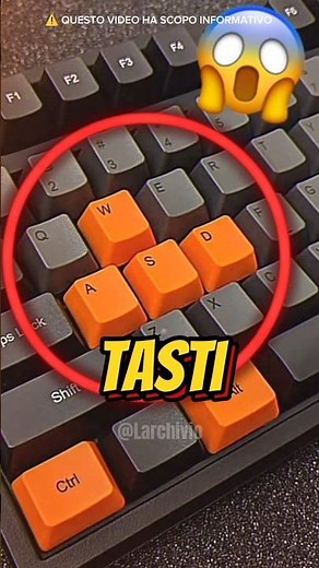 WHY DO WE USE THE "WASD" KEYS TO PLAY? 😱 #curiosity #informative