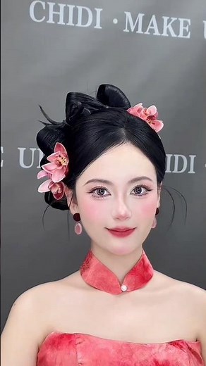 Amazing Chinese hairstyles tutorial for girls ✨🎀#youtubeshorts #hairstyle #trending #hairtutorial