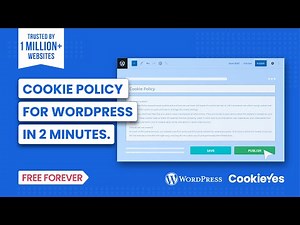 Cookie Policy for WordPress in 2 minutes.