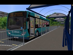 Omsi 2 with Jokervation | hertfordshire V4 RHD | 301 | Enviro E200