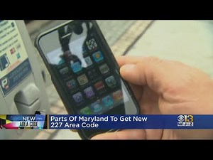 There's a new area code coming to Maryland: 227