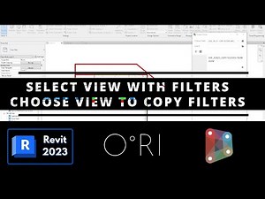 Dynamo - Copy Filters From Selected View. [Revit 2023]