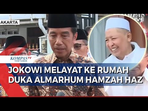 Presiden Jokowi & Gibran Melayat ke Rumah Duka Almarhum Wapres ke-9 RI Hamzah Haz