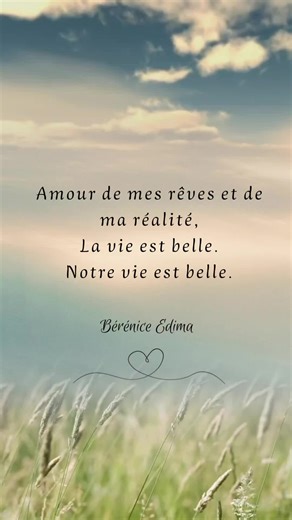Ce n'est pas faute d'avoir des soucis, mais notre amour est plus fort que les problèmes. Écoutez ma chanson #Romance by #BereniceEdima partout en ligne et aussi sur ma chaîne Youtube 🥰 Love, #Edima ❤️💎✨🌸🌷🌹