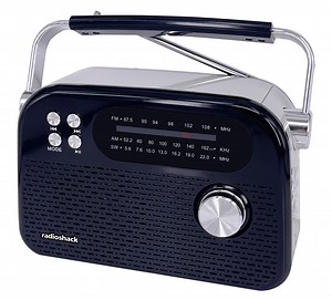 RadioShack AM/FM/SW 3-Band Vintage Radio with Bluetooth function and USB/TF ports