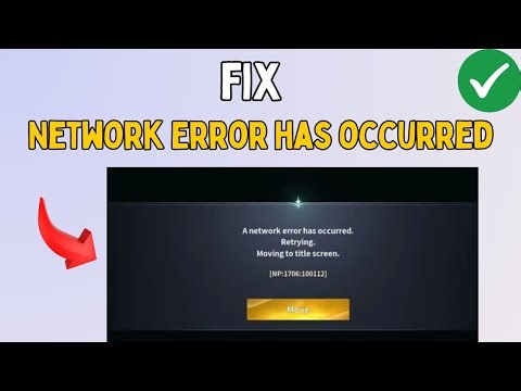 How to Fix A Network Error has occurred in Aion 2