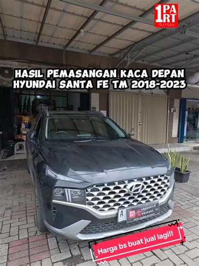 Hasil Pemasangan Kaca Depan Mobil Hyundai Santa Fe TM 2018-2022 by unoPart ID Selamat datang di Spesialis Kaca Mobil & Sparepart Udah Save & Follow Aja Dulu Nanti Butuh 🙏🏻 Produk kami meliputi: Kaca Mobil (Eropa, Jepang, Korea, Amerika dll) Suspensi (Shock Absorber, Coil Spring dll) Kelistrikan (Ignition Coil, Dinamo, Fuel Pump, Saklar Power Window, Sensor, Motor Fan, Motor Wiper dll) Sistem Rem (Disc Brake, Kampas Rem, Caliper Kit, Brake Master, dll) Kaki-Kaki (Racksteer, Tie Rod, Long Tie Ro