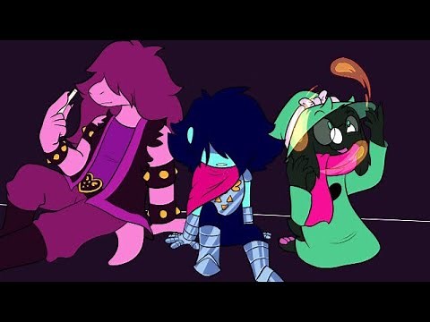 Ask Lightener Trio Part 1! (Deltarune Comic Dub)