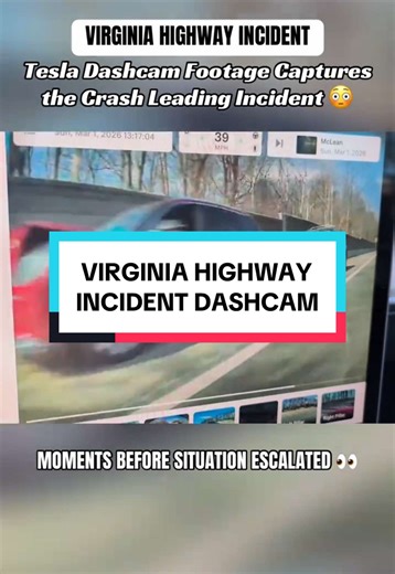 A crash on I-495 in Fairfax County quickly escalated into a serious highway incident… Tesla footage shows the initial collision on the shoulder of the Beltway. Shortly after, the situation intensified and authorities report multiple people were injured! The investigation is ongoing… #Virginia #Highway #FairfaxCounty #Crash #Dashcam