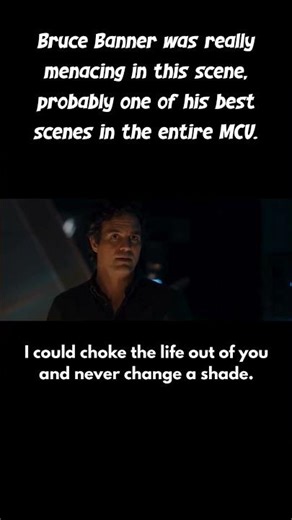 Bruce Banner was really menacing in this scene #shorts #marvel #hulk #wanda #avengers