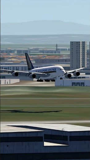 Singapore Airlines A380 Epic Landing at Vancouver Airport | Aerofly FS Global